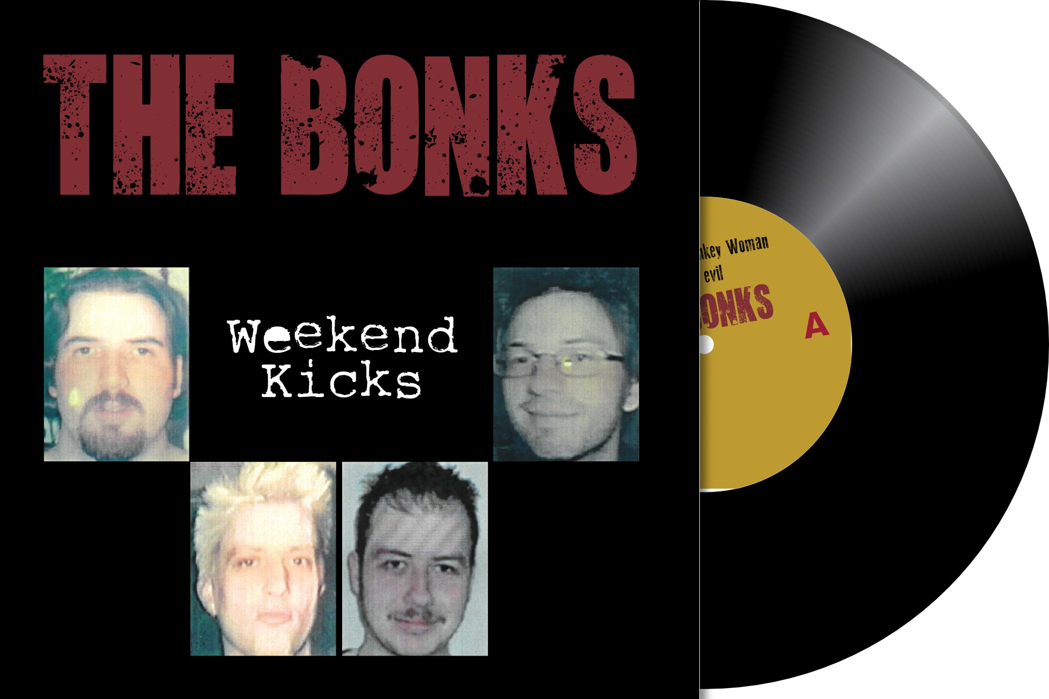 Vinyl-EP med The Bonks!
